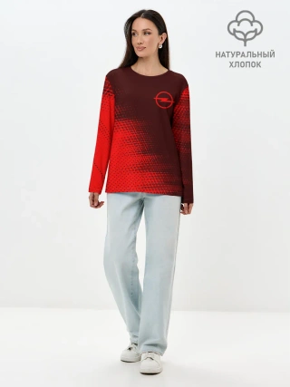 Лонгслив женский. Хлопок / OPEL / Опель