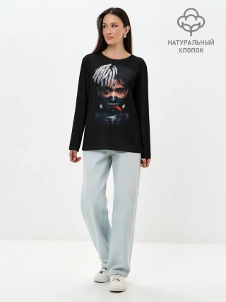 Лонгслив женский. Хлопок / XXXTentacion