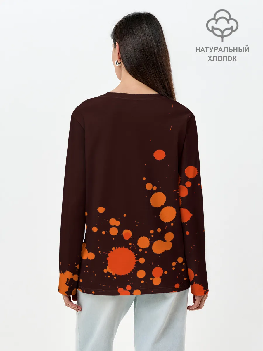 Лонгслив женский. Хлопок / ЛИСИЧКА / FOXY