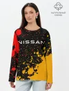 Лонгслив женский. Хлопок / NISSAN / Ниссан