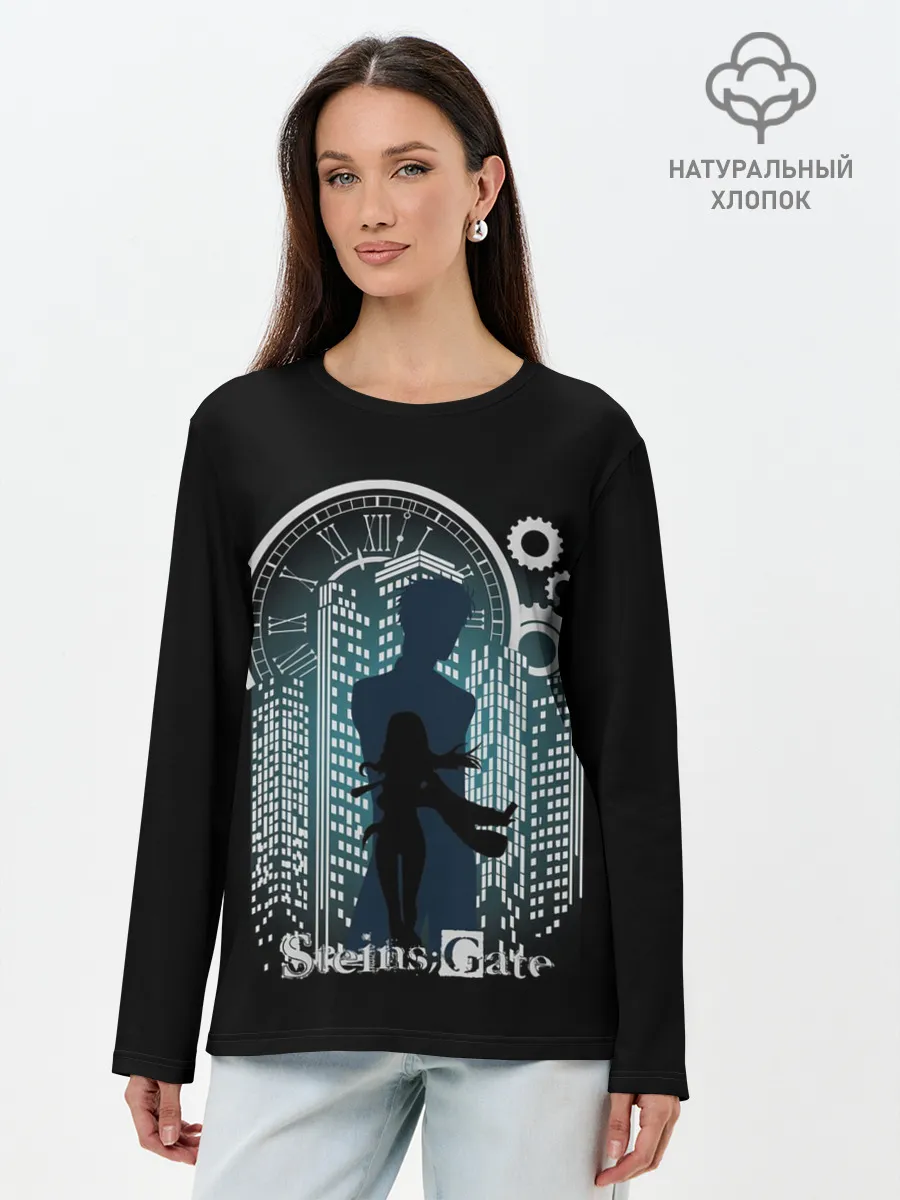 Лонгслив женский. Хлопок / Врата Штейна