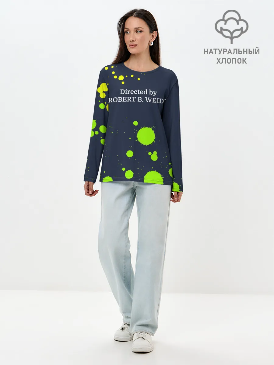 Лонгслив женский. Хлопок / Directed by ROBERT B. WEIDE