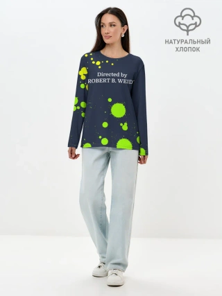 Лонгслив женский. Хлопок / Directed by ROBERT B. WEIDE