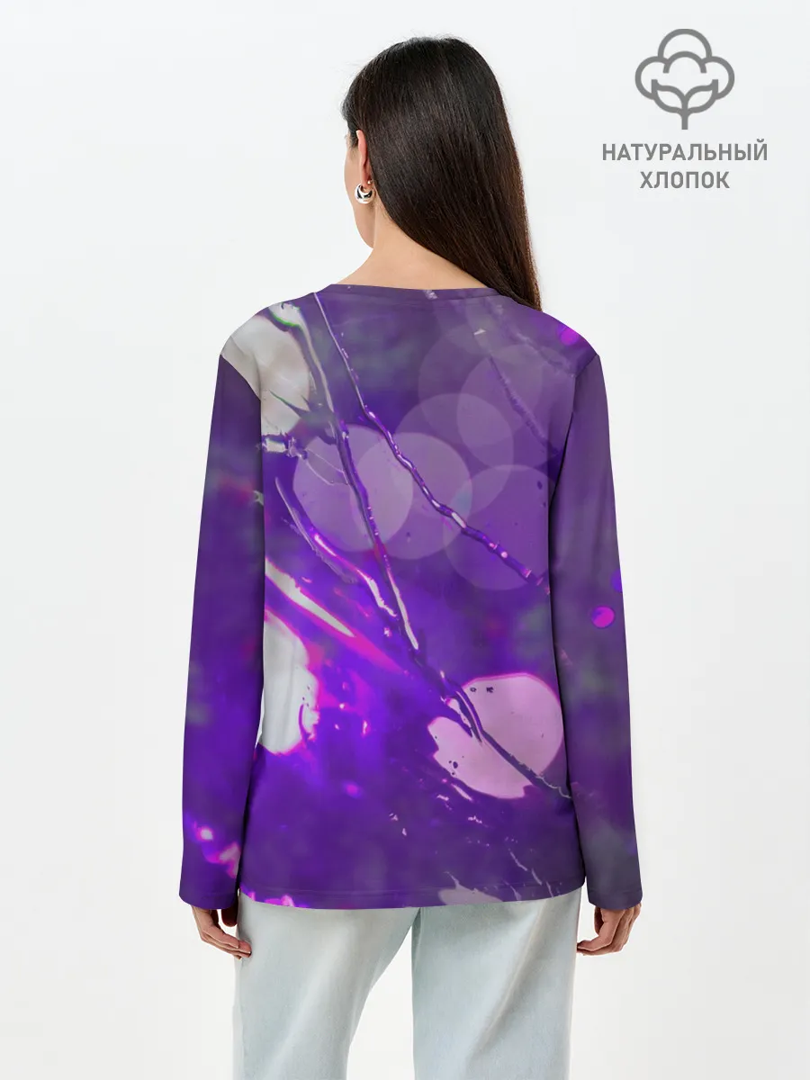 Лонгслив женский. Хлопок / Джунко Эношима