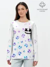 Лонгслив женский. Хлопок / MARSHMELLO / МАРШМЕЛЛОУ