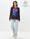 Лонгслив женский. Хлопок / Курису
