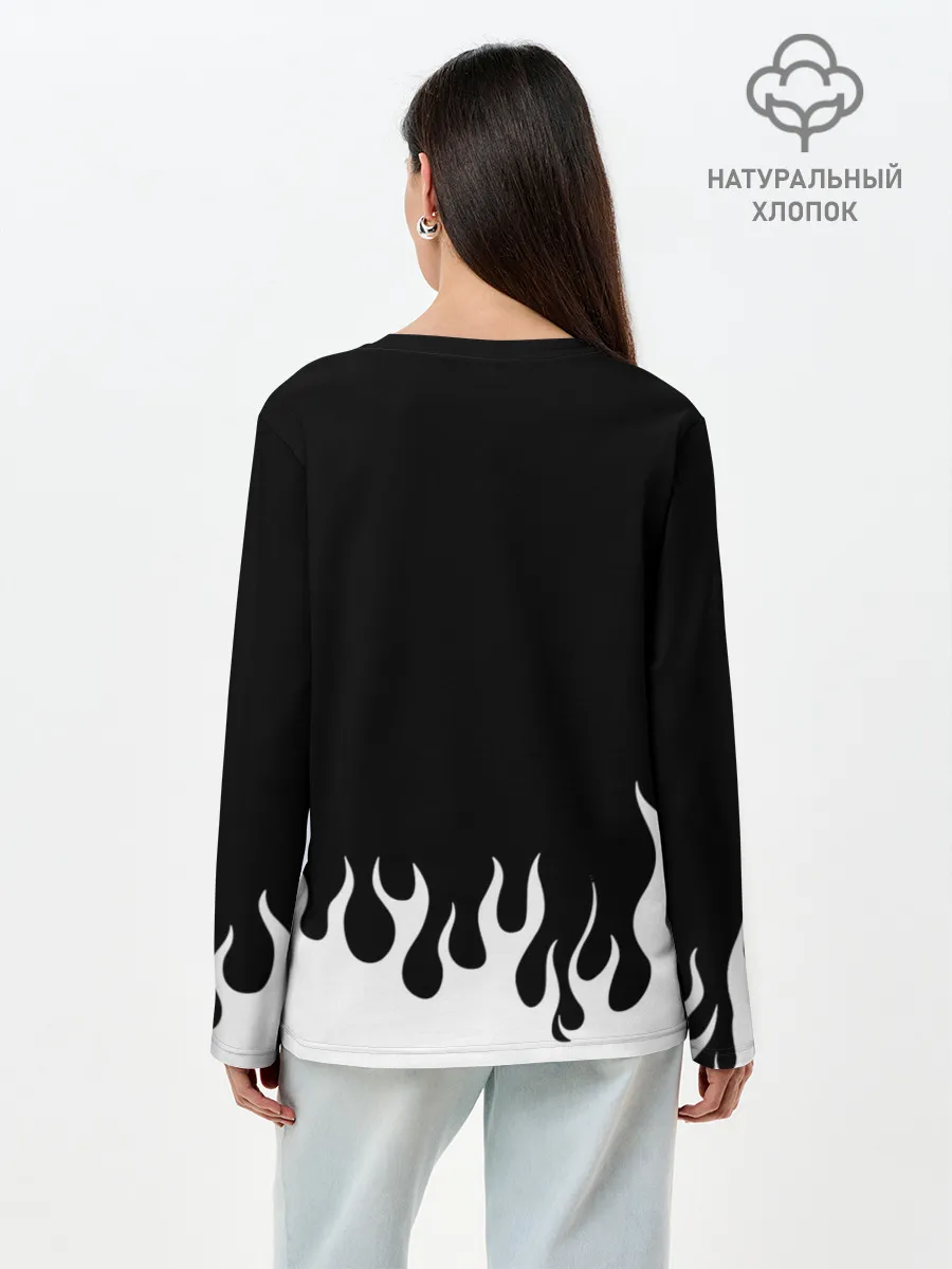 Лонгслив женский. Хлопок / Depeche Mode