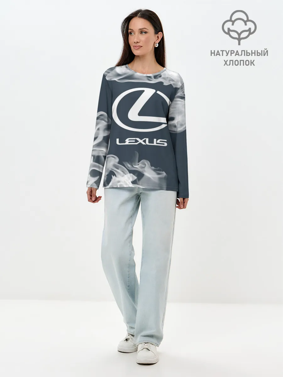 Лонгслив женский. Хлопок / LEXUS / ЛЕКСУС