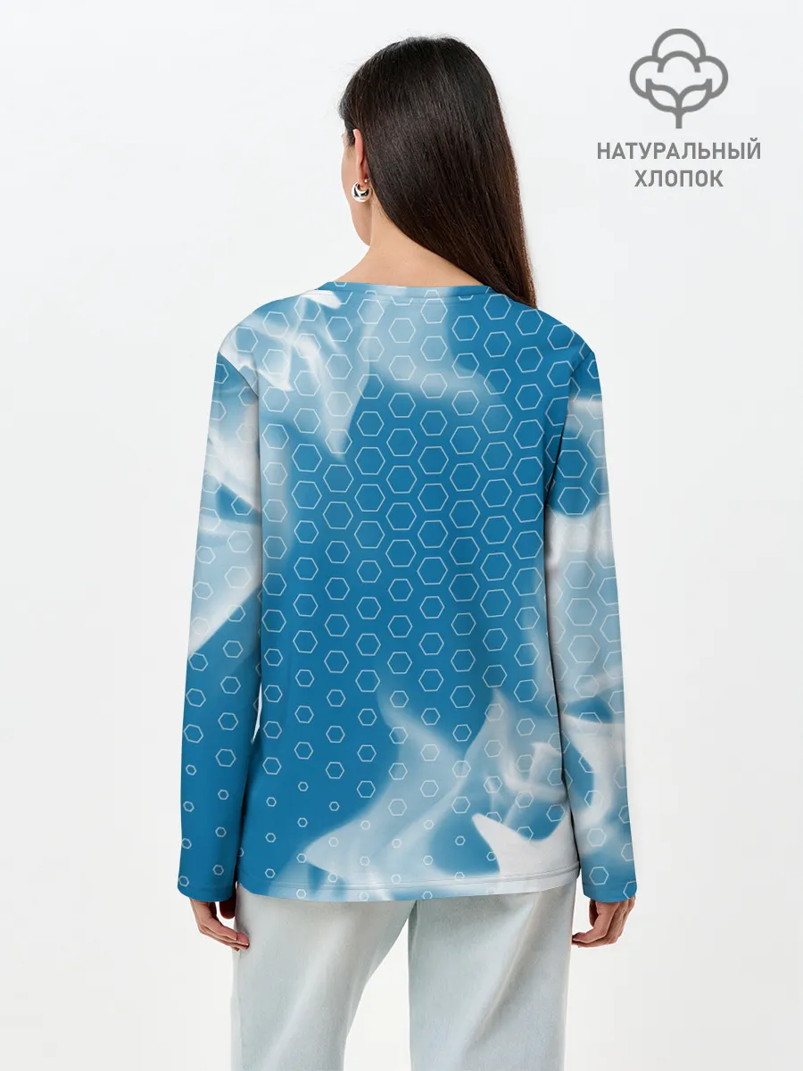 Лонгслив женский. Хлопок / FOOTBALL RUSSIA / Футбол