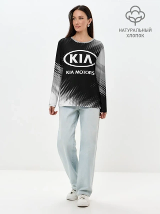 Лонгслив женский. Хлопок / KIA / КИА
