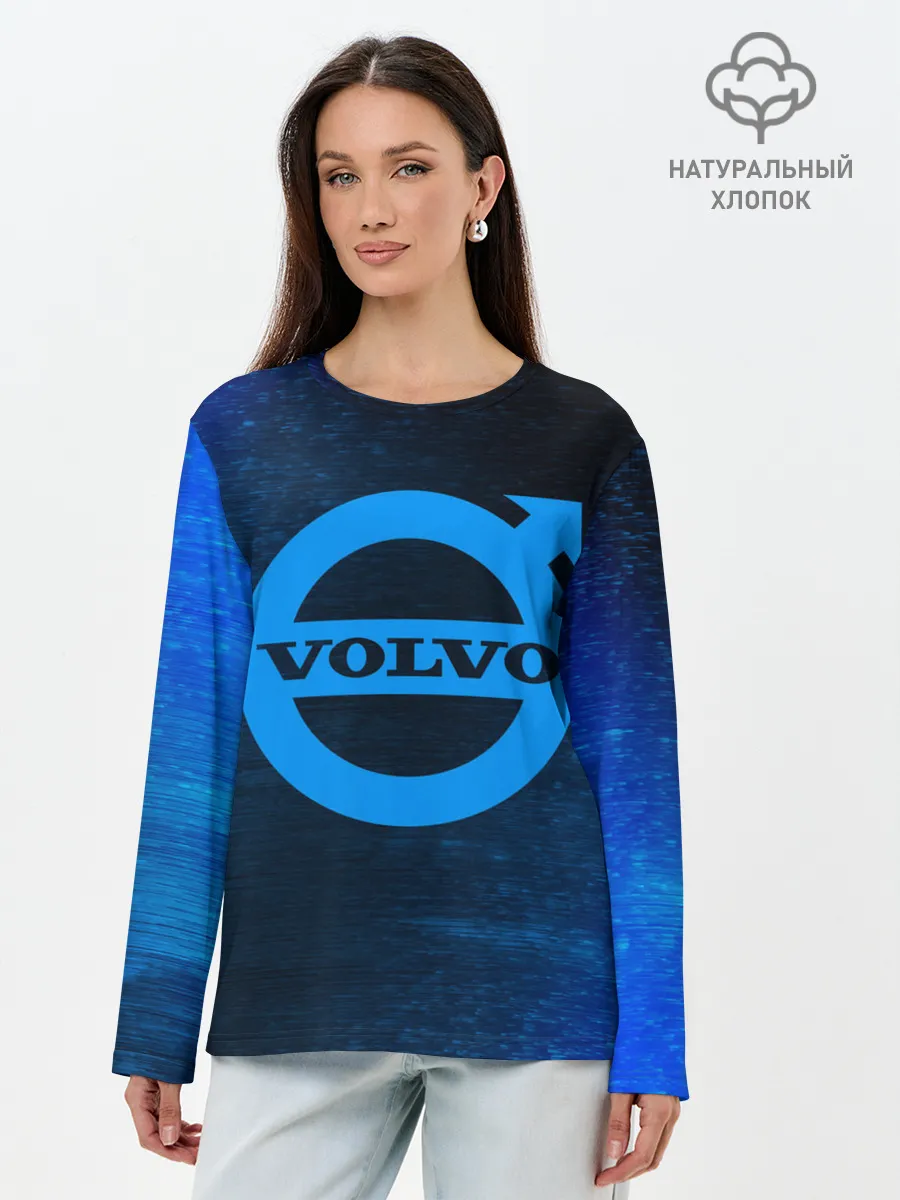 Лонгслив женский. Хлопок / VOLVO / Вольво