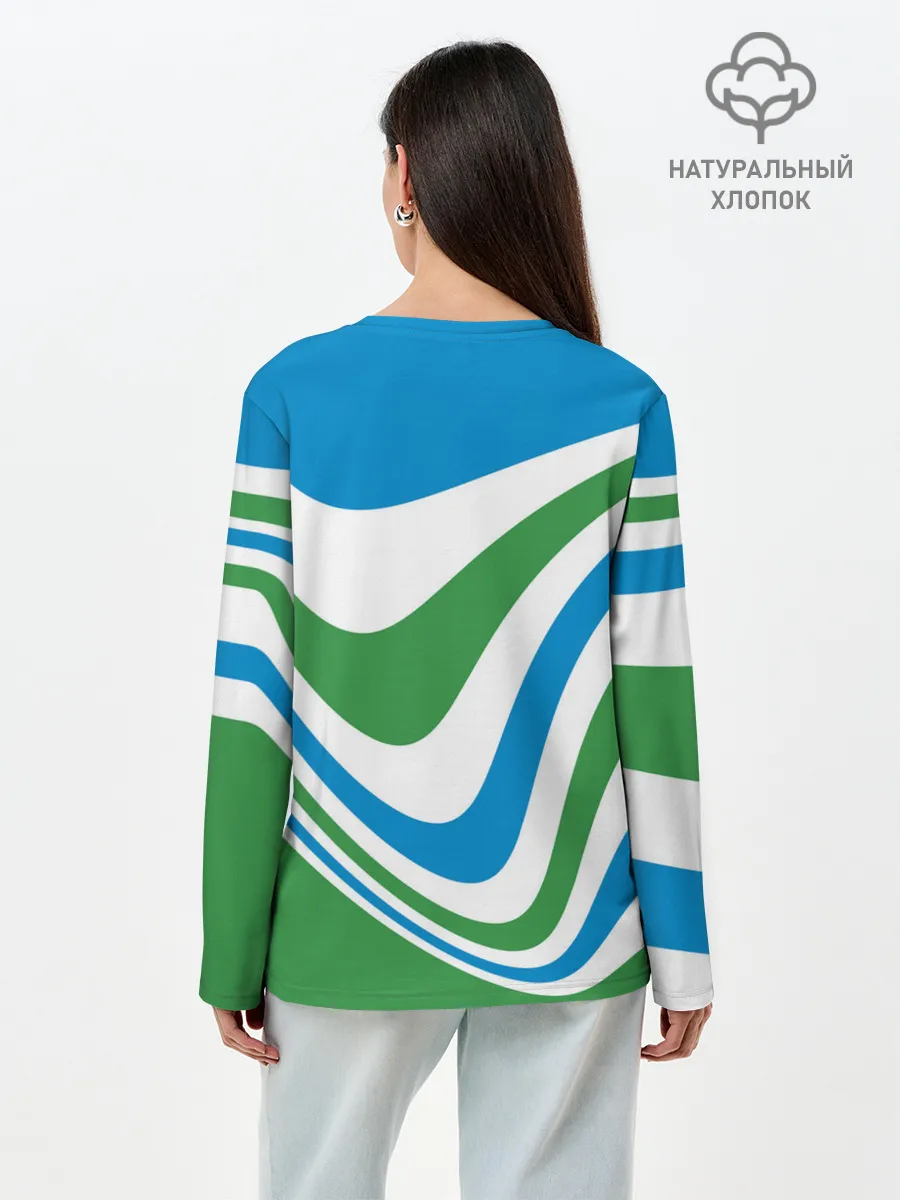 Лонгслив женский. Хлопок / Узбекистан