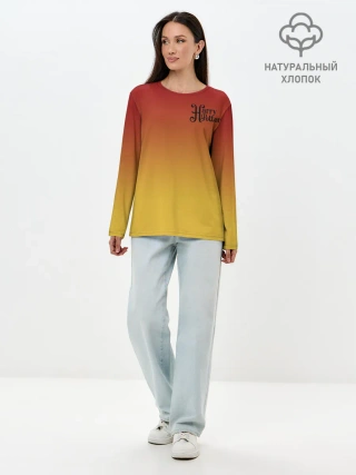 Лонгслив женский. Хлопок / Гарри Поттер