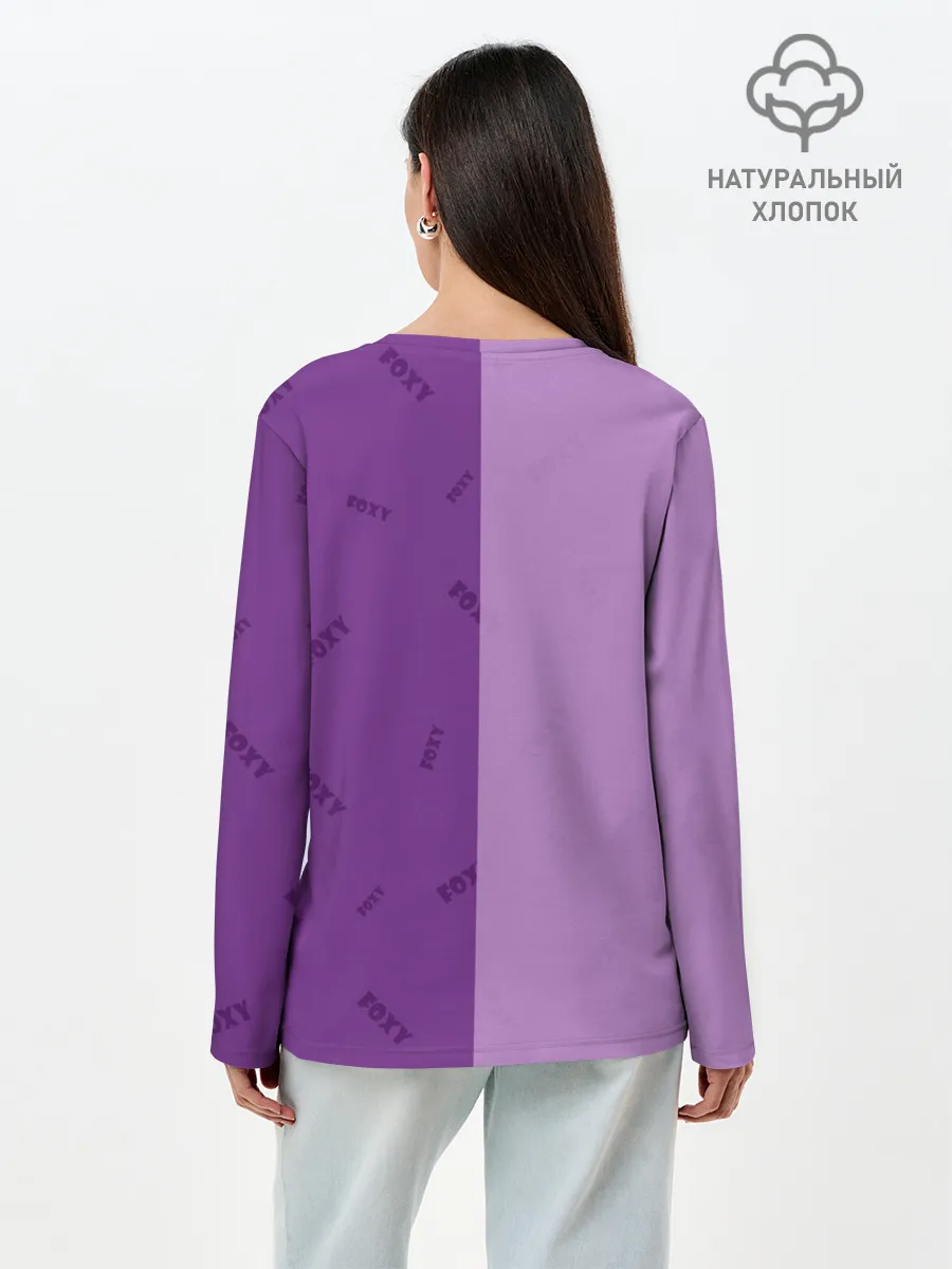 Лонгслив женский. Хлопок / ЛИСИЧКА / FOXY