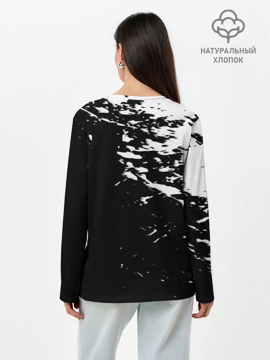 Лонгслив женский. Хлопок / HORIZON