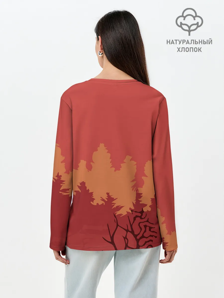 Лонгслив женский. Хлопок / ВЕДЬМАК