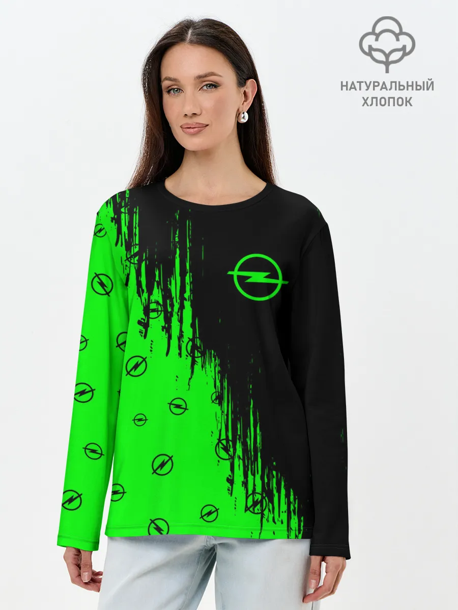 Лонгслив женский. Хлопок / OPEL / Опель