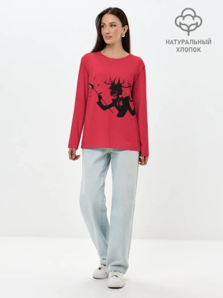 Лонгслив женский. Хлопок / Аластор