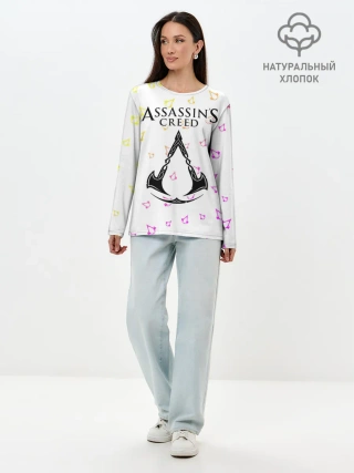 Лонгслив женский. Хлопок / ASSASSIN’S CREED VALHALLA