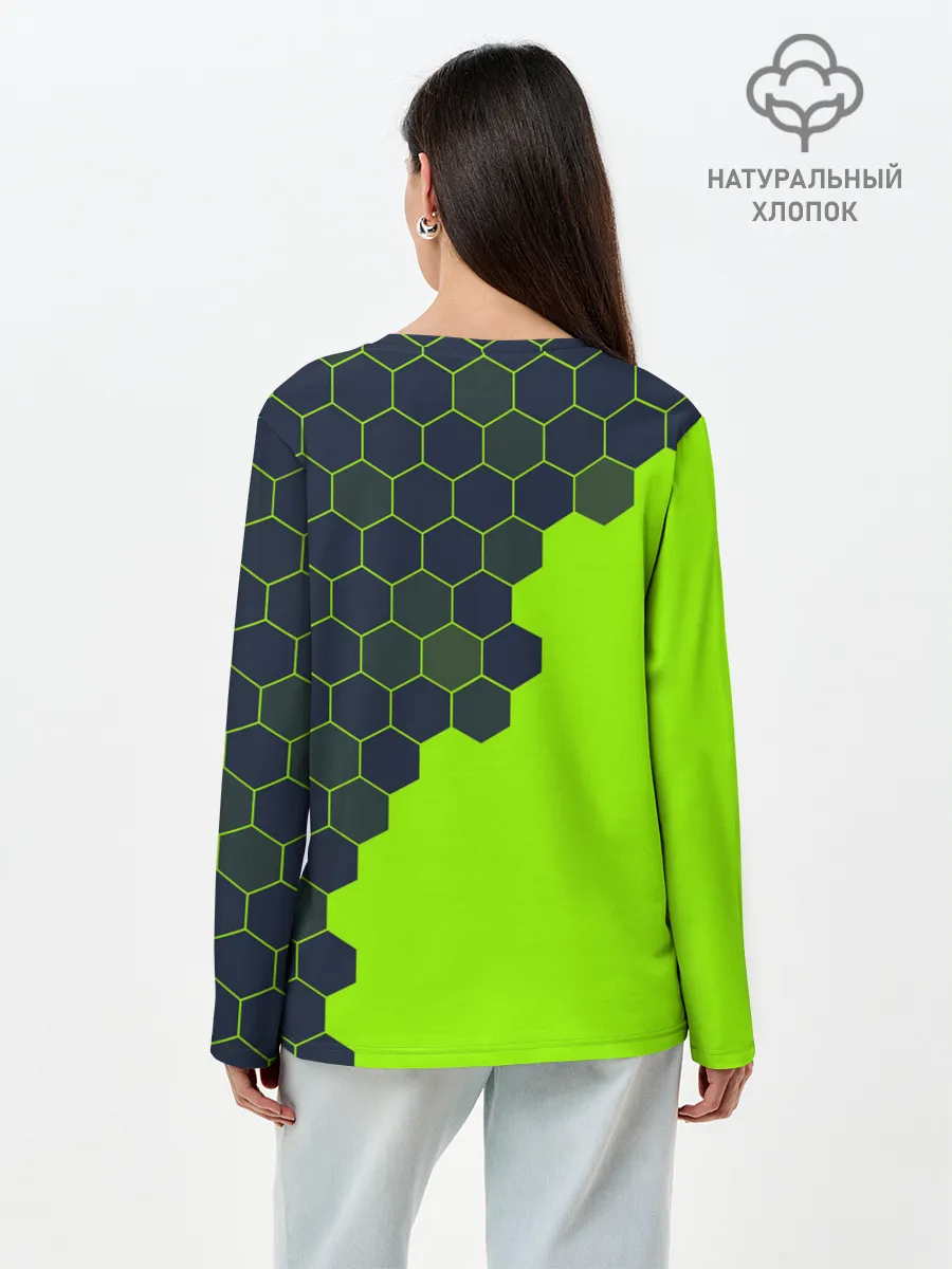 Лонгслив женский. Хлопок / JUST DO IT