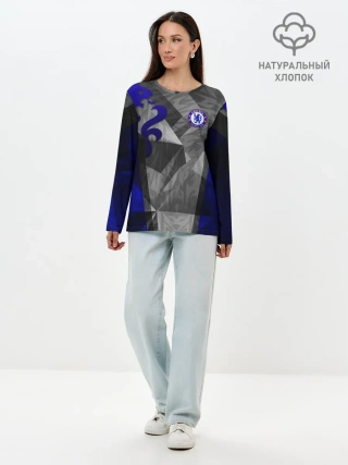 Лонгслив женский. Хлопок / Chelsea | Челси