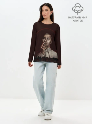 Лонгслив женский. Хлопок / Молодой Папа | The Young Pope