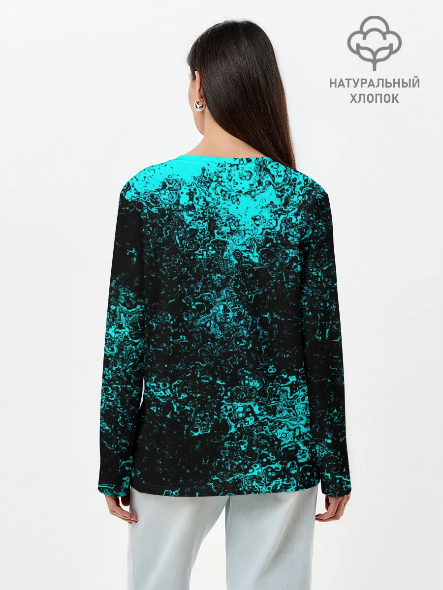 Лонгслив женский. Хлопок / BTS