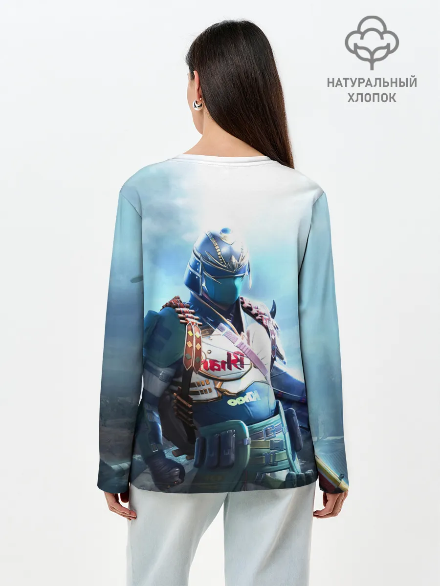 Лонгслив женский. Хлопок / PUBG