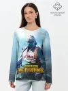 Лонгслив женский. Хлопок / PUBG