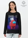 Лонгслив женский. Хлопок / AMONG US