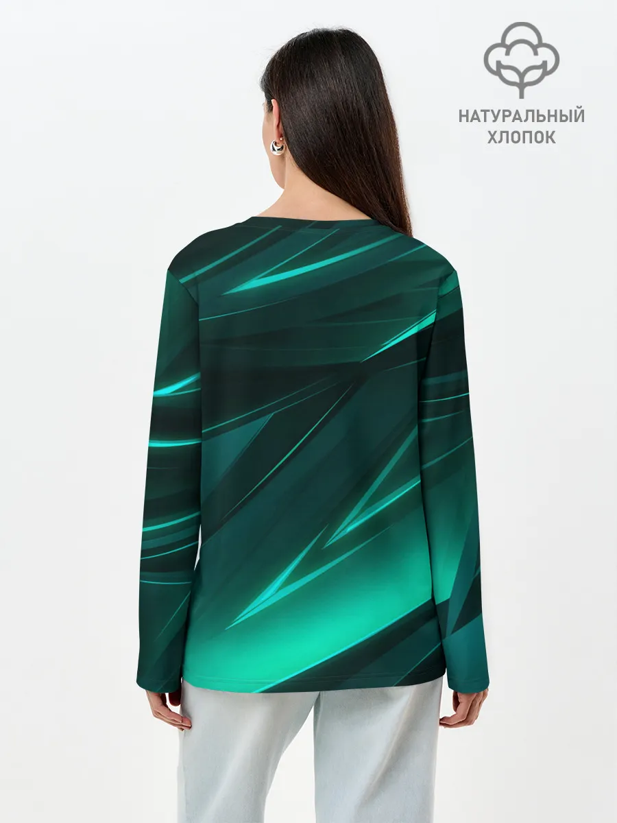 Лонгслив женский. Хлопок / Lexus