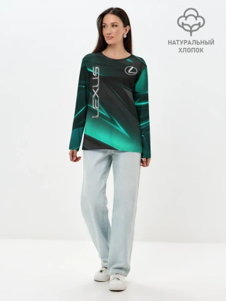 Лонгслив женский. Хлопок / Lexus