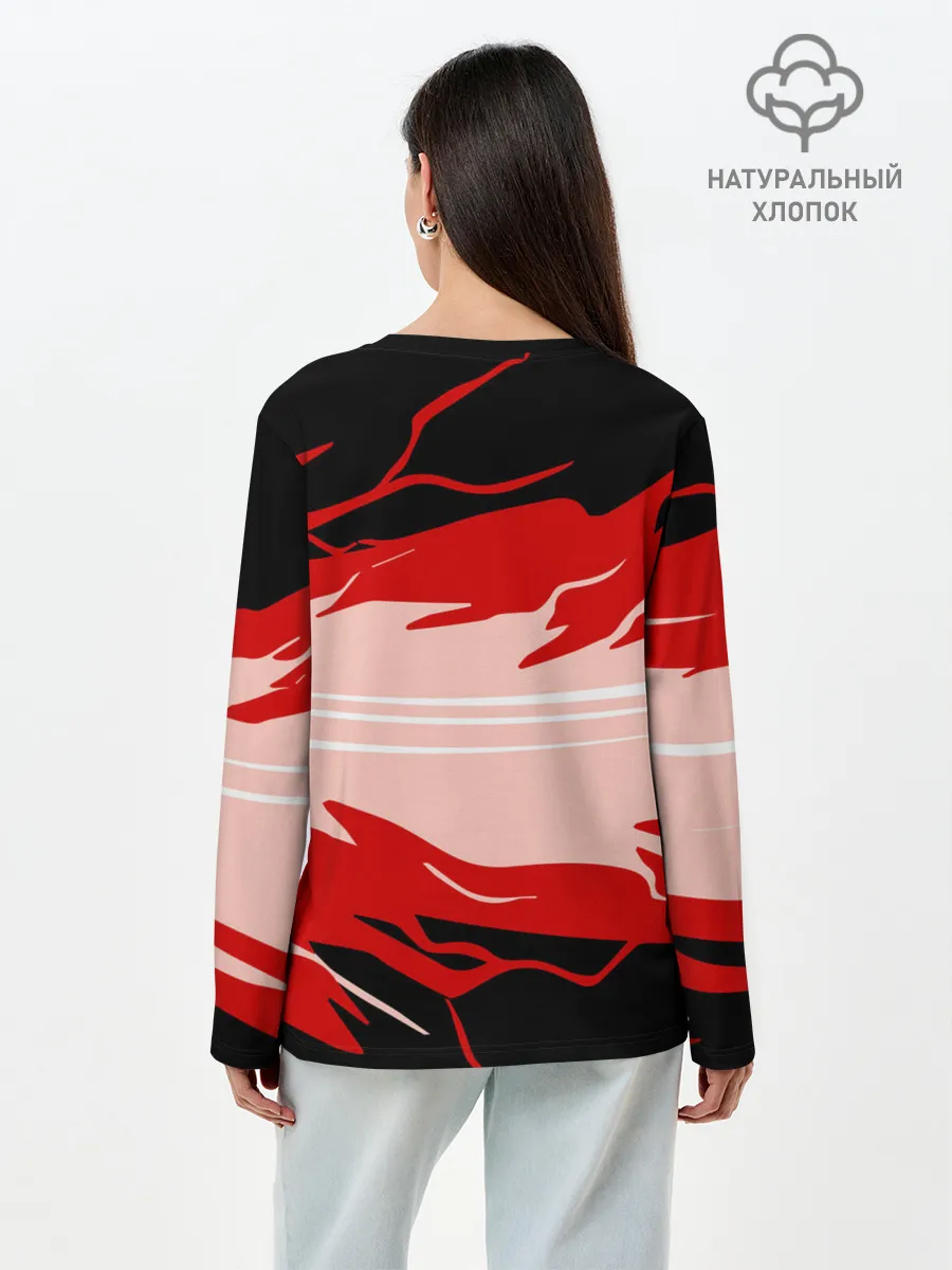 Лонгслив женский. Хлопок / AMONG US