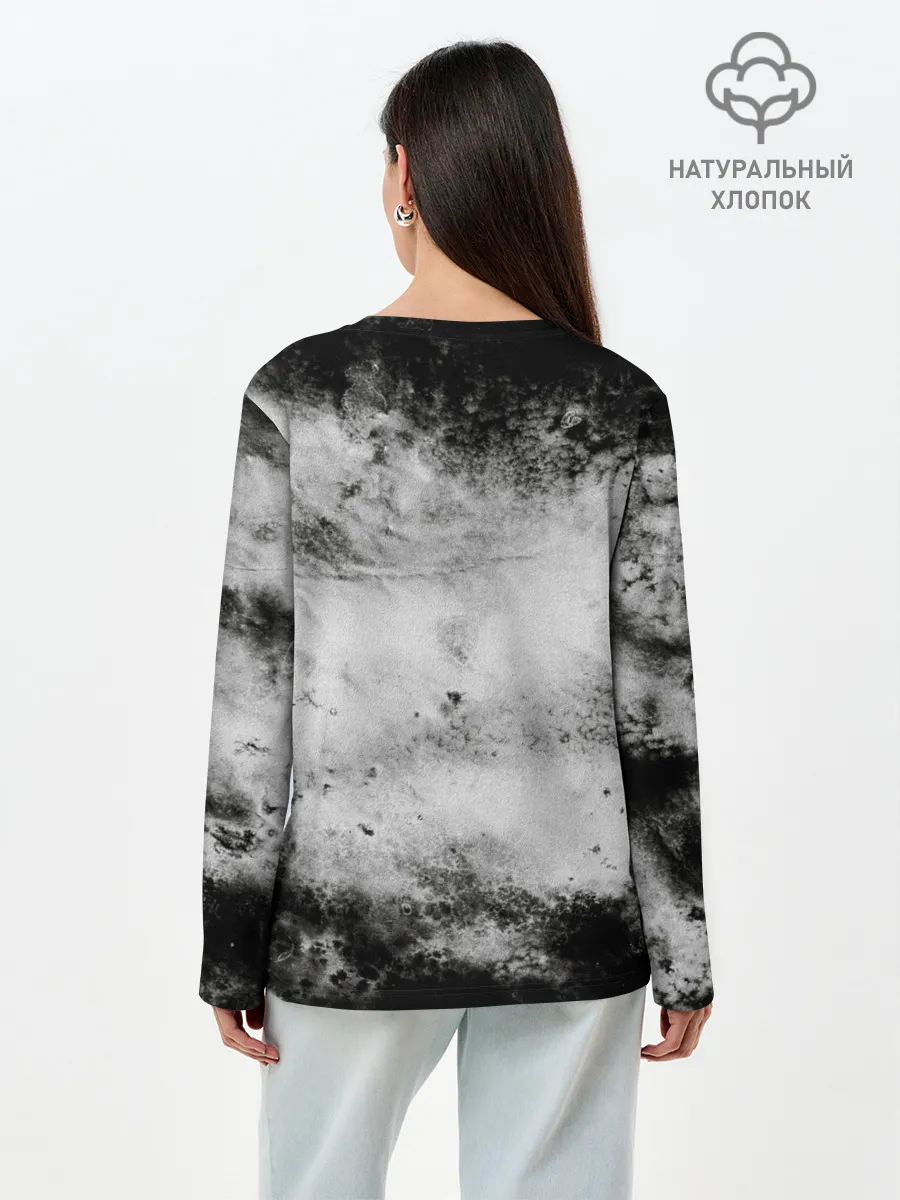 Лонгслив женский. Хлопок / Gachimuchi | 1.1