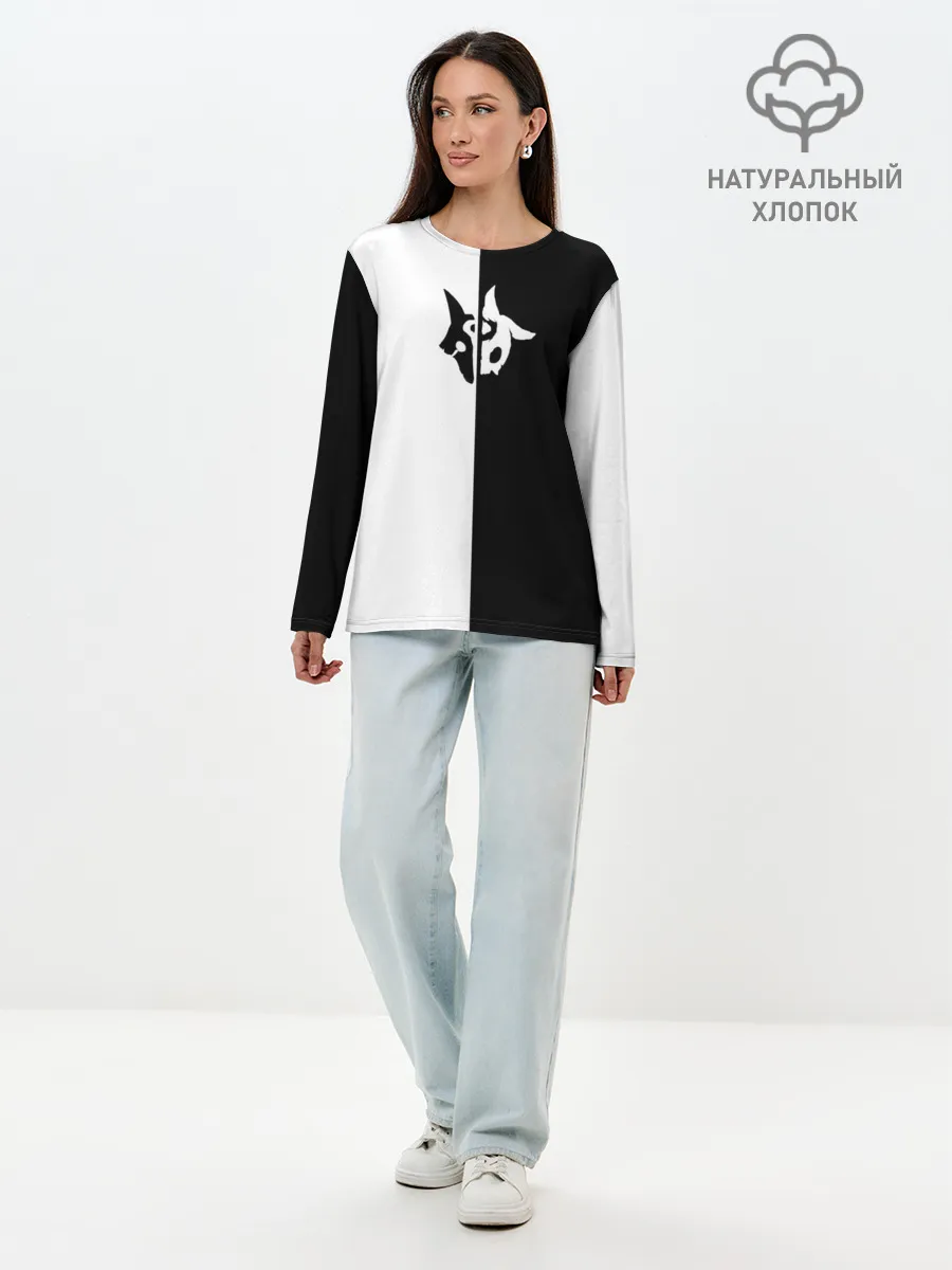 Лонгслив женский. Хлопок / Kindred