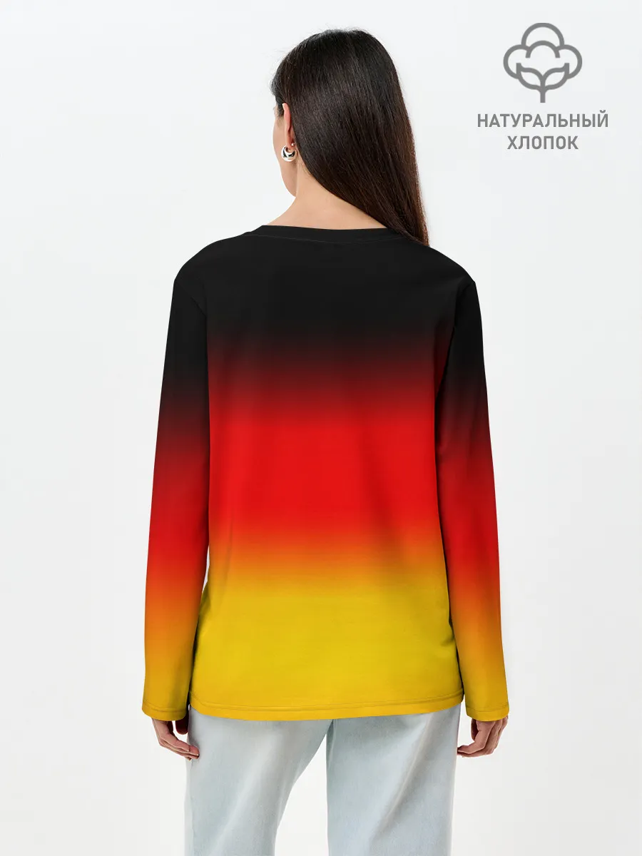 Лонгслив женский. Хлопок / RAMMSTEIN АВТОГРАФЫ УЧАСТНИКОВ