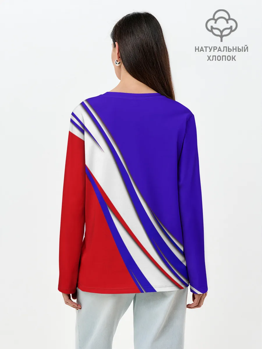 Лонгслив женский. Хлопок / Хабиб Нурмагомедов | Орёл