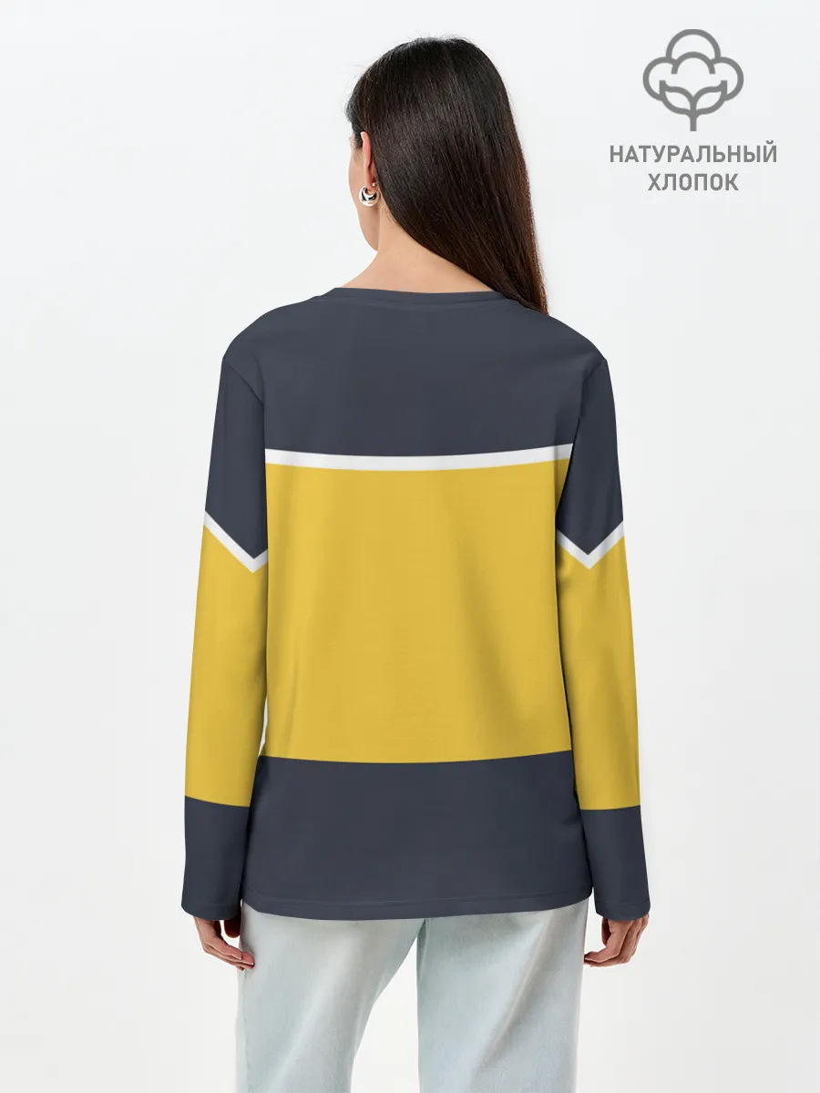 Лонгслив женский. Хлопок / Звездный костюм № 2