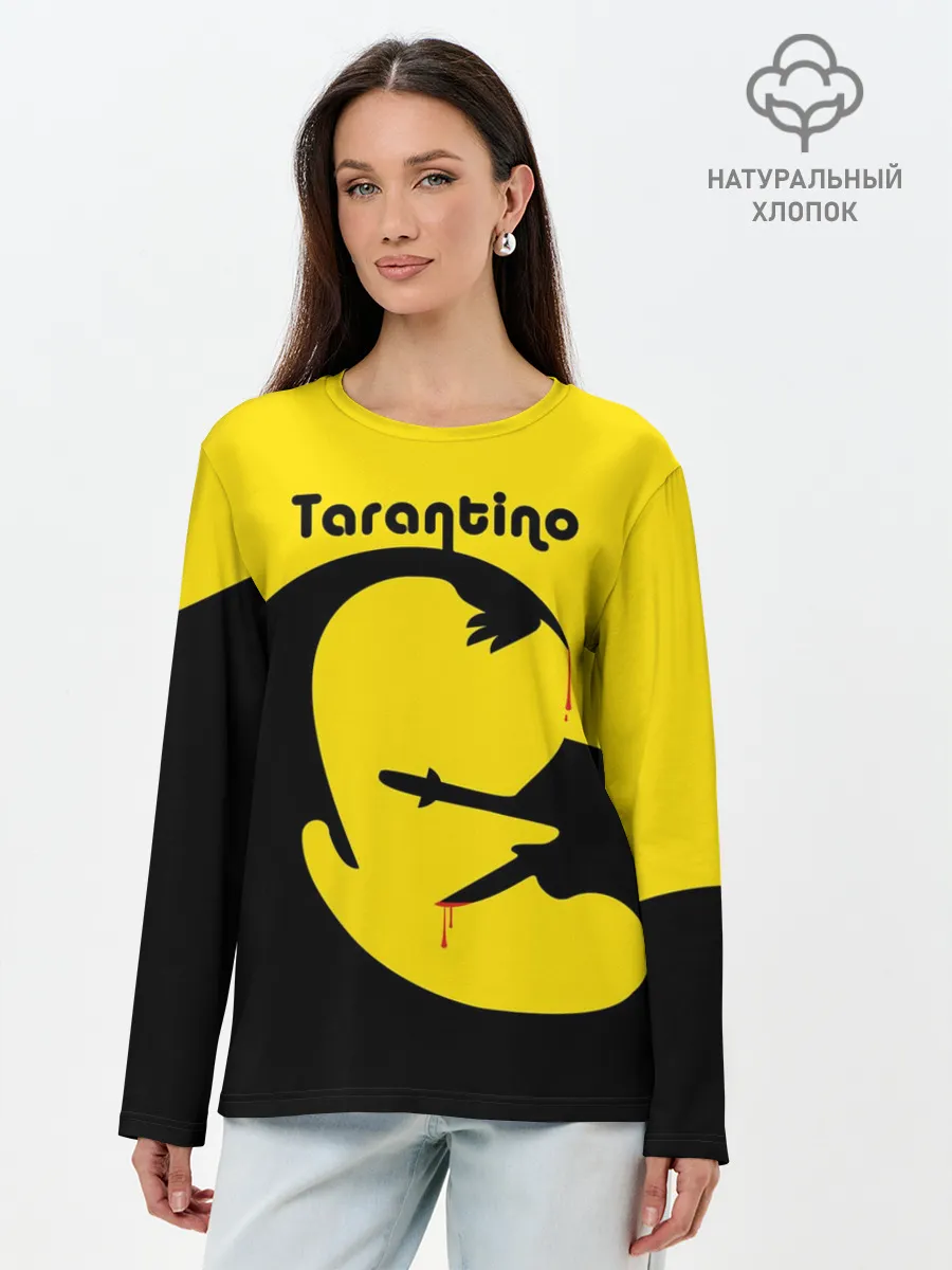 Лонгслив женский. Хлопок / Тарантино