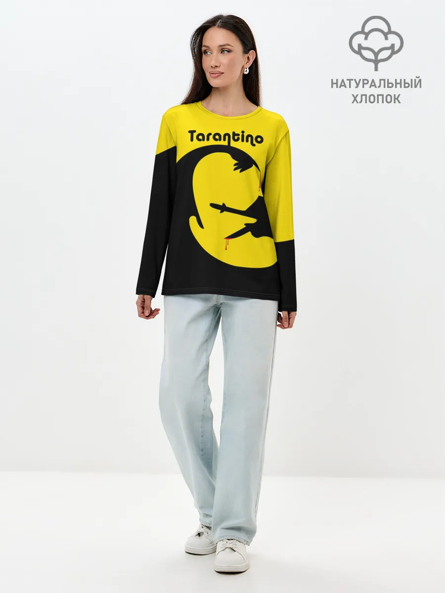 Лонгслив женский. Хлопок / Тарантино