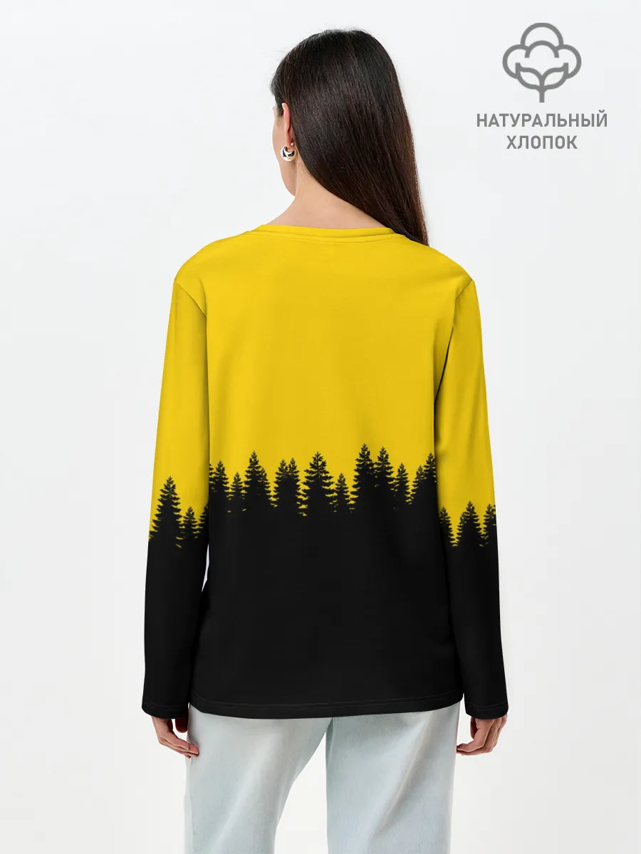 Лонгслив женский. Хлопок / Siren Head