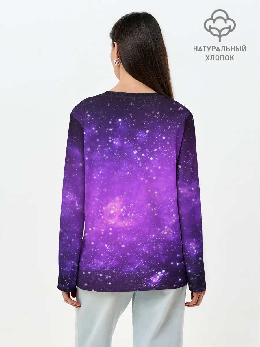 Лонгслив женский. Хлопок / ЪУЪ СЪУКА