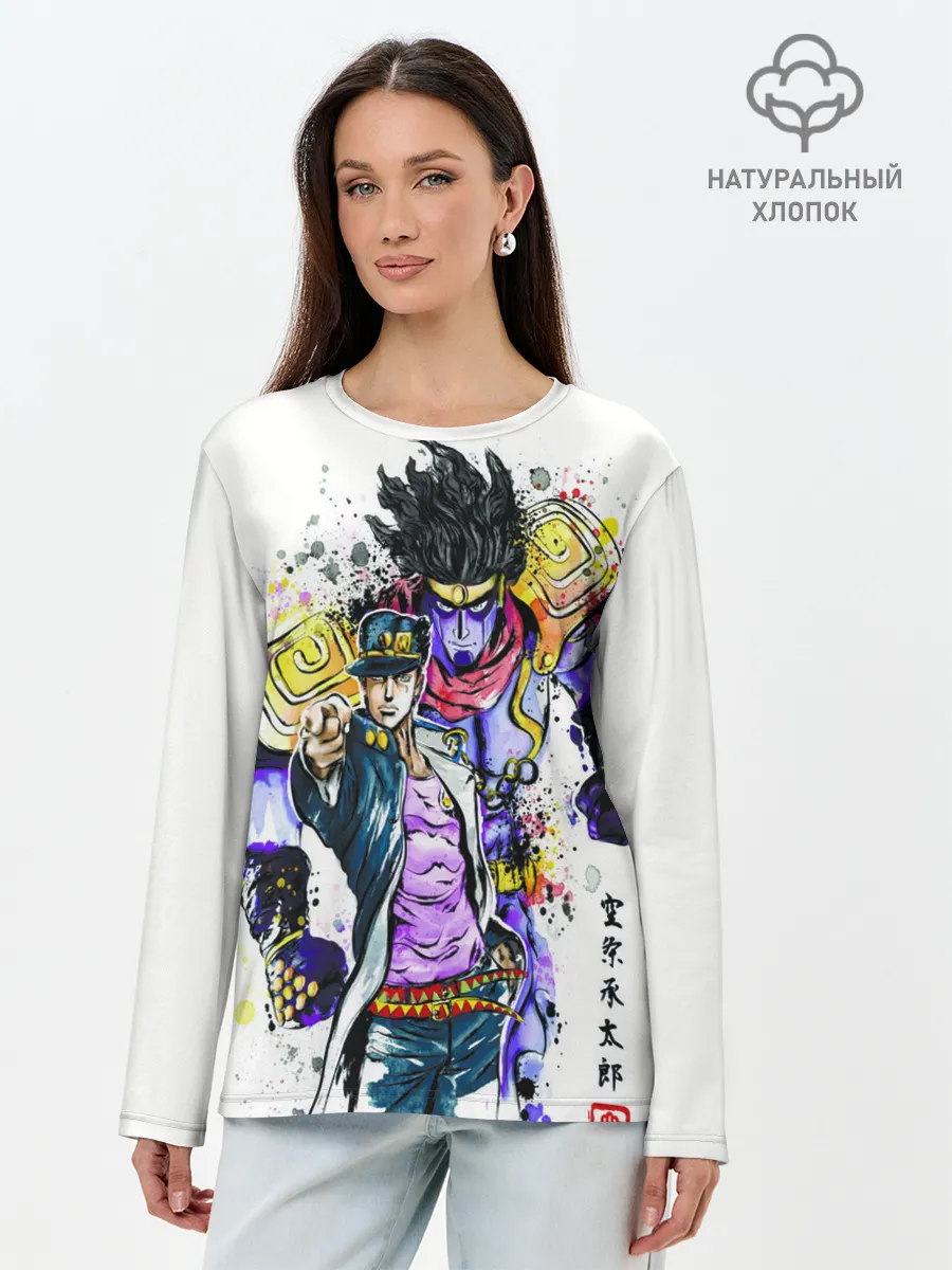 Лонгслив женский. Хлопок / JOJO
