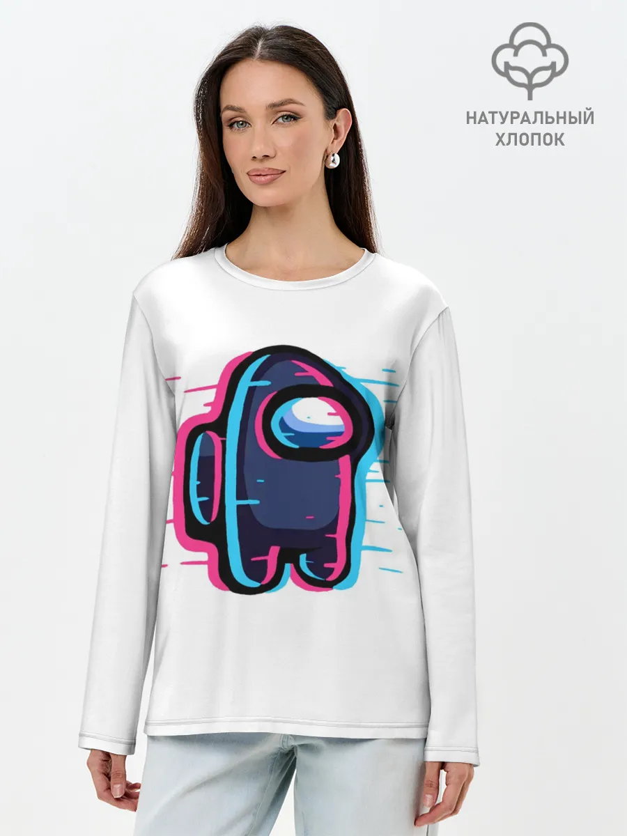 Лонгслив женский. Хлопок / Among Us