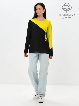 Лонгслив женский. Хлопок / CATCIII