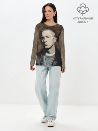 Лонгслив женский. Хлопок / EMIN?M