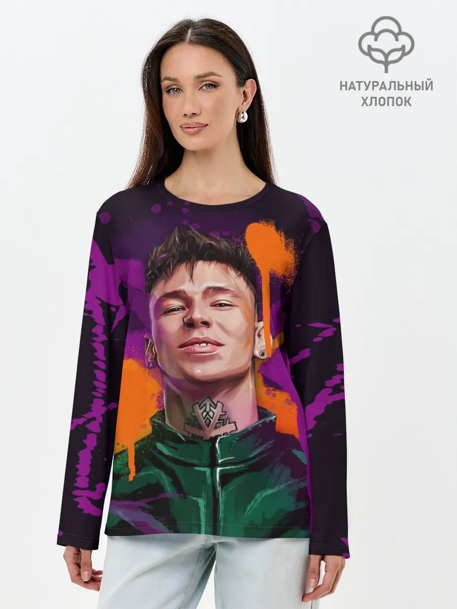 Лонгслив женский. Хлопок / Niletto