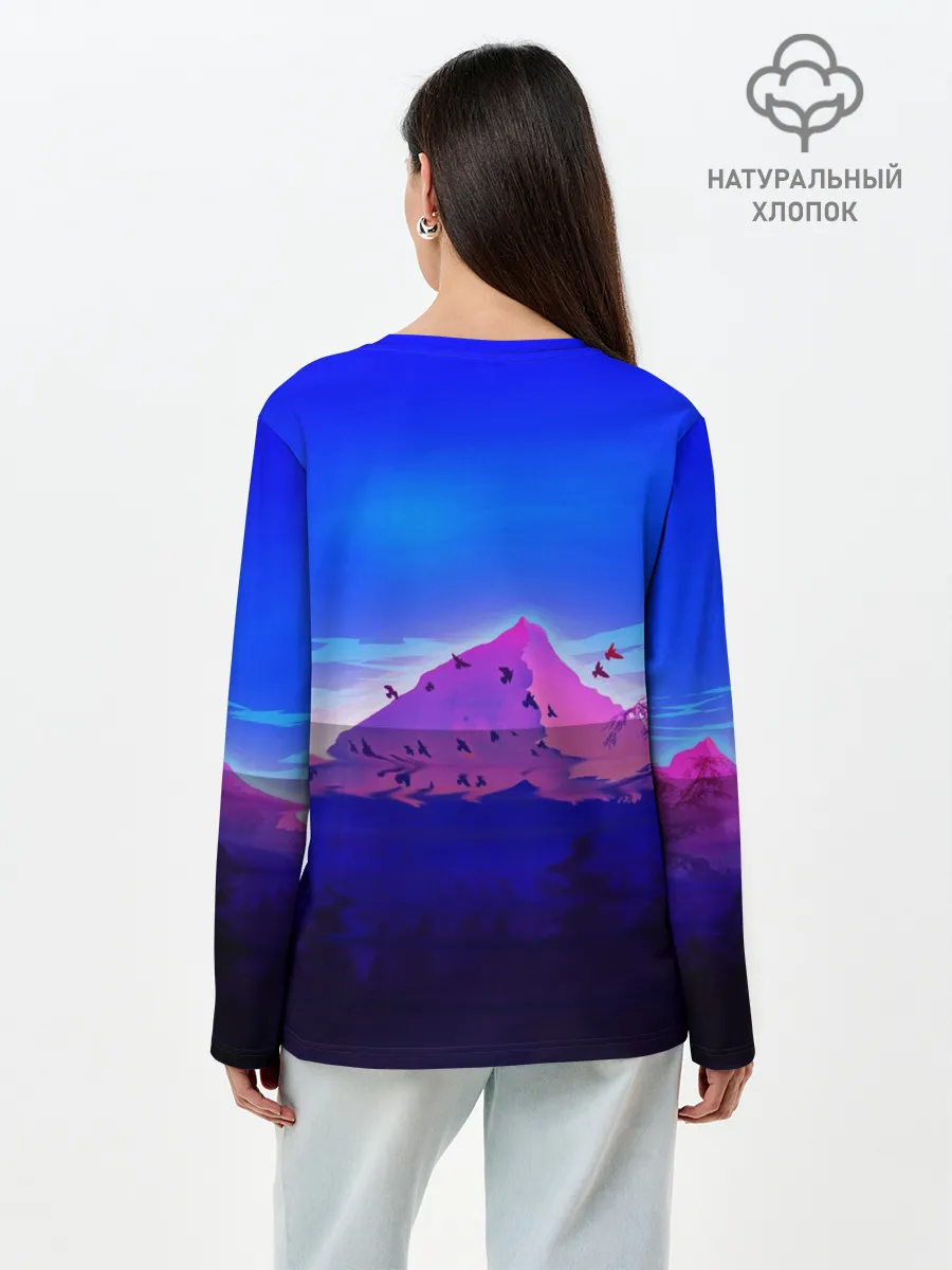 Лонгслив женский. Хлопок / HUSH