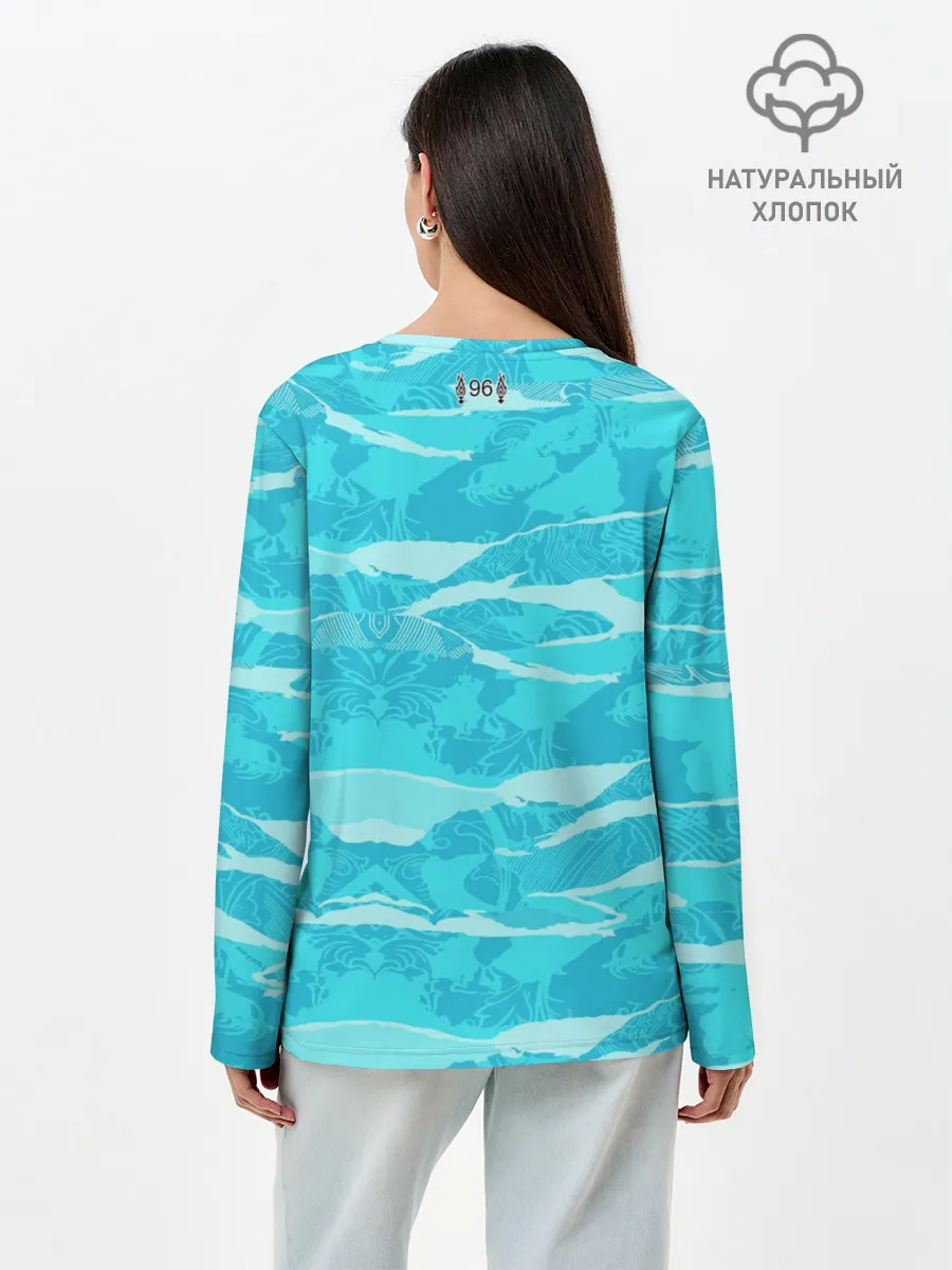 Лонгслив женский. Хлопок / LIVERPOOL выездная сезон 20/21