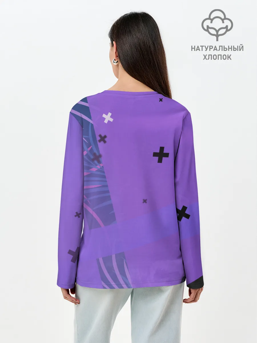 Лонгслив женский. Хлопок / CS GO - Dragon lore | История о драконе